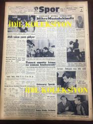GÜNLÜK SPOR GAZETESİ - 21 EKİM 1958 - FENERBAHÇE'NİN YENİ STADI BELLİ OLDU - MİLLİ TAKIM YARIN GİDİYOR - ATİLLA KARSAN - ENVER KAYA - BEŞİKTAŞ, REAL MADRİD 13 VE 27 KASIM'DA KARŞILAŞACAKLAR - TÜRKİYE İRAN'I 119 - 100 MAĞLUP ETTİ - GALATASARAY BU HAFTA SPARTAK VE VEFA İLE KARŞILAŞIYOR - NAZİF OTURGAN - YAPI VE KREDİ BANKASI REKLAMI - MİKROMUSTAFA KİMDİR - NAZİF OTURGAN, ŞEREF KÖYLÜBAY-İstanbul sinemalarında oynayan filmler,tiyatrolar sayfası-