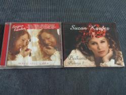 SUZAN KARDEŞ-BALKANIA BEKRIYA 2 ve MAKYAJ ODASI ŞARKILARI-2 CD BİRDEN-- DÖNEM BASKISI ÇOK TEMİZ MÜZİK CD SİDİR.