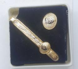 Posta Tarihi - PTT Rozet Ve Kravat İğnesi Orjinal Kutusunda