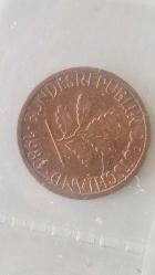 ALMANYA  25 ADET  1 PFENNIG 1950 - 1969 .....
