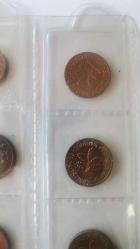 ALMANYA  25 ADET  1 PFENNIG 1950 - 1969 .....