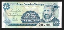** NİKARAGUA ( 25 * CENTAVOS ) 1991 * AA - ÇİL