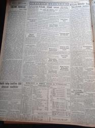 Yeni İstanbul Gazetesi - 13 Nisan 1956 - İsmet İnönü Başvekil Adnan Menderes'e Çok Sert Bir Cevap Verdi - Celal Bayar ve Adnan Menderes'in Dün Gezdiği Tesisler - Refik Halid Karay Yeni İstanbul'da - Mısır Fedaileri Telaviv'de Bir Mektebe Baskın Yaptı - Grace Kelly Dün Monaco'ya Vardı - Türk Hava Yolları İdare Meclisi Reisi Rıza Çerçel İstifa Etti - En Güzel Mevlid Bestesine 10 Bin Lira Vereceğiz - İstanbul Teknik Üniversitesi Sanat Kulübü Sahnesi - Siyasi Partiler Tarihimizde Müstakillik Hareketleri - 5. Türk Tarih Kurumu Çalışmalarına Başladı - Mimar Sinan'ın Heykeli Dün Merasimle Açıldı - Milano Fuarı Dün Resmen Açıldı - Radyo - Macarlarla İlk Güreş Yarın Akşam Yapılıyor - Muhittin Bulgurlu Fenerbahçe'den Çıkarıldı - Vasco Do Gama'nın Ankara Maçları - Brezilya Milli Maçı İçin Yapılan  Hazırlıklar - Milli Futbol Takımı Trieste Sahasında İtalyanlarla Birlikte