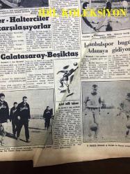 GÜNLÜK SPOR GAZETESİ - 24 EKİM 1958 - (23 YAZILI ANCAK 24 EKİM SAYISIDIR) - MİLLİ TAKIMIMIZ PAZAR GÜNÜ BELÇİKA İLE KARŞILAŞACAK - EKERBİÇER ÜÇ HAFTA BOYKOT - ÇEPÇEVRE VATAN İSTANBUL - GALATASARA VE BEŞİKTAŞ PAZARA KARŞILAŞIYORLAR - BEŞİKTAŞLİ MUHALİFLER BUGÜN TOPLANIYORLAR - HAMİT KAPLAN - ADİL ATAN VE İ. KARABACAK AMERİKA'YA GİDİYORLAR MI? - BÜLENT EKEN GALATASARAY ANTRENÖRÜ - SİNEMA VE TİYATRO SAYFASI - OSMAN A. KERMEN - CAVLI ÇULFAZ - CUMHURİYET KUPASI BOKS MAÇLARI YARIN - ALİ BOZYAYLA