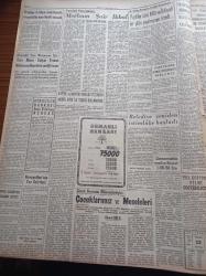 Yeni İstanbul Gazetesi - 23 Nisan 1956 - 37nci 23 Nisan'ı Bugün Bütün Milletçe Kutluyoruz - Danny Kaye Bir Fincan Türk Kahvesi İstiyorum Ama Zehirli Olmasın Dedi- Başvekil Adnan Menderes Bugün Geliyor - Kraliçe Dün Bulganin Ve Kruşçev'i Kabul Etti - Federal Almanya İle İlgili Yeni Ticaret Anlaşması - Merhum Şair İkbal - Halide Edip Adıvar - Elektrikli Tren Muamması - Kasım Gülek Beyazıt Konuşması - Cevat Dursunoğlu Otomobil Kazasında Yaralandı - Nureddin Baransel Büyük Elçiliğine Tayin Edilecek - Anadolu'da Büyük Su Tesisleri - Almanya'nın Jeep Siparişi - Beşiktaş Beykoz'u Tek Golle Yendi - Galatasaray Emniyet Bugün Karşılaşıyor - Sümerbank - Remington - Mithatpaşa Stadi