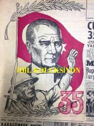 GÜNLÜK SPOR GAZETESİ - 29 EKİM 1958 - CUMHURİYETİMİZİN 35. YILI KUTLU OLSUN - MİLLİ TAKIM ROMANYA'DA - BEŞİKTAŞLI MUHALİFLERİN BASIN TOPLANTISI- REAL MADRİD, BARCELONA KARŞISINDA EZİLDİ, 4 - 0 - KOPA, RIAL, DI STEFANO - PUŞKAS, GENTLO - RAHMİ TURAN - M. REŞİD BAYBURD - SİNEMA VE TİYATRO SAYFASI - OSMANLI BANKASI REKLAMI - CAVLI ÇULFAZ - SEMİN TENGİZ - SELMA HASSAN - MUVAKKAR EKREM TALU - HAMİT KAPLAN - VEFASPOR - SPARTAK - GARNİZON, SARIYER'İ 3-1 YENDİ - ŞEREF KÖYLÜBAY