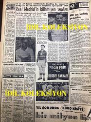GÜNLÜK SPOR GAZETESİ - 3 KASIM 1958 - RUMENLERE 3 - 0 MAĞLUBUZ, TÜRKİYE - ROMANYA MAÇI - NECDET APAK SİGORTA, MAÇIN İLK 11 KADROSU - CAN BARTU SON 8 DAKİKADA KALEYE GEÇTİ - ŞEREF KÖYLÜBAY - AYDOĞAN BECİT - ÇAVLI ÇULFAZ - SİNEMA, FİLM VE TİYATRO SAYFASI - BUĞDAY BANKASI MEVDUAT - AKBANK REKLAMI - ERDİNÇ BAYBURT - HASAN PAŞA FIRINI LALELİ - MUVAKKAR EKREM TALU - KEMAL GÖZTOK - EKREM ÜNVERİR - FAHİR ÖZGÜDEN - ESİN BÜRGE  - SARIYER SÜLEYMANİYE - AVCILAR KULÜBÜ TÜZÜĞÜ