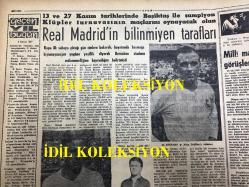GÜNLÜK SPOR GAZETESİ - 3 KASIM 1958 - RUMENLERE 3 - 0 MAĞLUBUZ, TÜRKİYE - ROMANYA MAÇI - NECDET APAK SİGORTA, MAÇIN İLK 11 KADROSU - CAN BARTU SON 8 DAKİKADA KALEYE GEÇTİ - ŞEREF KÖYLÜBAY - AYDOĞAN BECİT - ÇAVLI ÇULFAZ - SİNEMA, FİLM VE TİYATRO SAYFASI - BUĞDAY BANKASI MEVDUAT - AKBANK REKLAMI - ERDİNÇ BAYBURT - HASAN PAŞA FIRINI LALELİ - MUVAKKAR EKREM TALU - KEMAL GÖZTOK - EKREM ÜNVERİR - FAHİR ÖZGÜDEN - ESİN BÜRGE  - SARIYER SÜLEYMANİYE - AVCILAR KULÜBÜ TÜZÜĞÜ