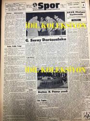 GÜNLÜK SPOR GAZETESİ - 3 KASIM 1958 - RUMENLERE 3 - 0 MAĞLUBUZ, TÜRKİYE - ROMANYA MAÇI - NECDET APAK SİGORTA, MAÇIN İLK 11 KADROSU - CAN BARTU SON 8 DAKİKADA KALEYE GEÇTİ - ŞEREF KÖYLÜBAY - AYDOĞAN BECİT - ÇAVLI ÇULFAZ - SİNEMA, FİLM VE TİYATRO SAYFASI - BUĞDAY BANKASI MEVDUAT - AKBANK REKLAMI - ERDİNÇ BAYBURT - HASAN PAŞA FIRINI LALELİ - MUVAKKAR EKREM TALU - KEMAL GÖZTOK - EKREM ÜNVERİR - FAHİR ÖZGÜDEN - ESİN BÜRGE  - SARIYER SÜLEYMANİYE - AVCILAR KULÜBÜ TÜZÜĞÜ