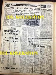 GÜNLÜK SPOR GAZETESİ - 5 KASIM 1958 - ROMANYA MAĞLUBİYETİNİ PRESTİJ MESELESİ YAPARAK ORHAN ŞEREF APAK'IN İSTİFA EDECEĞİ ISRARLA SÖYLENİYOR - BEŞİKTAŞ'IN MADRİD'E GİDECEK KADROSU BELLİ OLDU - HOLLANDA, İSVİÇRE'Yİ 2-0 YENDİ - REAL MADRİD, FENERBAHÇE İLE KARŞILAŞMAK İSTİYOR - SZEKELLY İLE ÖZCAN BARIŞTILAR - REAL MADRİD 5 - 0 ATLETİCO MADRİD - SİNEMA, FİLM VE TİYATRO SAYFASI - M. REŞİD BAYBURD - ÇAVLI ÇULFAZ - T.C ZİRAAT BANKASI - EYÜL, SÜLEYMANİYE MAÇI - HOLLANDA İSVİÇRE'Yİ 2-0 YENDİ - MUVAKKAR EKREM TALU - SEMİH TENGİZ GALATASARAY'DA - ŞAMPİYONLAR YETİŞTİREN ÇAMLICA - EKREM ÜNVERİR