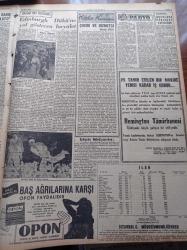 Yeni İstanbul Gazetesi - 10 Nisan 1956 - Remington Rand Daktilo - İstanbul'daki Peyk Diplomatları Hakkında Mültecilerin Şikayetleri - Adnan Menderes Tarsus Ve Mersin'de De Muhalefeti Şiddetle İtham Etti - Mısır Komandoları İsrail Toprağında - Cezayir'de Katliam Ve Sabotaj - Adnan Menderes Tarsus Ve Mersin'de Muhalefeti Şiddetle İtham Etti - Teknik Ziraat Kongresi Açıldı - Gog Yazan Giovanni Papini Yazı Dizisi - Fransa'da Ölen Galip Ceylani'nin Miras Davası - Sümer Ve Melek Sinemalarının Tahliyesi - Kruşçev Ve Bulganin'in Hayret Uyandıran Talebi - Stalin'in Kızı Moskova'dan Bırakılmıyor - Şair Behçet Kemal Çağların Konferansı - Eisenhower'in Barış Politikası Ve NATO - Edinburgh Dükü'ne Yol Gösteren Hayalet - Amerika'da Uçaklara Periskop Takılacak - Vasco De Gamalılar Fenerbahçe'yi Beğendiler - Basri Dirimlili - Voleybol Dünya Şampiyonası - Amerikan Basketbolcuları Olimpiyad'a Hazırlanıyor