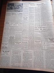 Yeni İstanbul Gazetesi - 10 Nisan 1956 - Remington Rand Daktilo - İstanbul'daki Peyk Diplomatları Hakkında Mültecilerin Şikayetleri - Adnan Menderes Tarsus Ve Mersin'de De Muhalefeti Şiddetle İtham Etti - Mısır Komandoları İsrail Toprağında - Cezayir'de Katliam Ve Sabotaj - Adnan Menderes Tarsus Ve Mersin'de Muhalefeti Şiddetle İtham Etti - Teknik Ziraat Kongresi Açıldı - Gog Yazan Giovanni Papini Yazı Dizisi - Fransa'da Ölen Galip Ceylani'nin Miras Davası - Sümer Ve Melek Sinemalarının Tahliyesi - Kruşçev Ve Bulganin'in Hayret Uyandıran Talebi - Stalin'in Kızı Moskova'dan Bırakılmıyor - Şair Behçet Kemal Çağların Konferansı - Eisenhower'in Barış Politikası Ve NATO - Edinburgh Dükü'ne Yol Gösteren Hayalet - Amerika'da Uçaklara Periskop Takılacak - Vasco De Gamalılar Fenerbahçe'yi Beğendiler - Basri Dirimlili - Voleybol Dünya Şampiyonası - Amerikan Basketbolcuları Olimpiyad'a Hazırlanıyor