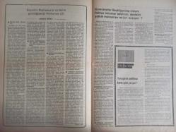 Devlet Milliyetçi Siyasi Haftalık Gazetesi - 27 Ekim 1975 - Sayı:312 - Anarşistlerin Türk Devletine Saldırısı Cevapsız Bırakılmamalıdır - Viyana ve Paris Büyükelçilerimizin Hunharca Şehit Edilmeleri Büyük Nefretle Karşılandı - Türk Devleti'ne Yapılan Saldırılar Karşılıksız Bırakılmamalıdır - Seçim Sonuçları Üzerine - Nuri Gürgür - Ecevit Safranbolu'da Soru Soran Genci CHP Militanlarına Verdiği Emirle Dövdürdü - Antalya Büyük Ülkü Derneği Beraat Etti - AP ve Seçimler - CHP Sabotajcıların Suç Ortağıdır - Ahmet Rıfat - Yumuşama Politikası Kimin İşine Yarıyor? - Erdal Altay Balkanlı - CHP'li Dalokay'dan Hesap Sorulmalıdır - Ülkücü Faaliyetlerden Özetlersek - İspanya'dan Öğüt Alanlar - İdeal Buhranı ve Milliyetçilik - Mehmet Ulaş - Antalya Büyük Ülkü Beytüşşebap Olayı - Ülkücülerin Komünistler Karşısında Ezilmeyişinin Sebebi, İnandıkları Yolda Ölümü Hiçe Saymalarıdır fotoğraf ve haberi - Tam Takım Gazete