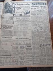 Yeni İstanbul Gazetesi - 11 Mart 1956 - Habib Edib Törehan - Profesör Doktor Yavuz Abadan - İngiltere Başvekili Sir Anthony Eden'in Politikası Tenkid Ediliyor - Profesör Feyyaz Gürsan'ın Katili Mehmet Taşkesen Dün Teslim Oldu - Başpiskopos Makarios'un Sürgün Edilmesi Üzerine İngiliz Yunan Münasebetleri Tehlikeli Bir Safhaya Giriyor - İngiltere Hariciye  Nazırı Lloyd Bugün Geliyor - Ödemiş Ve Bergamada Altın Ve Volfram Madenleri - Hürriyet Partisi Başvekil Adnan Menderes'in İzmir Nutkunu Cevaplandırdı - Gog Yazan Giovanni Papini Yazı Dizisi - Amerikan 6. Filo Kumandanı Amiral Ofstie Şehrimizde - 17 Yaşındaki Claudine Riowai 1956 Paris Kraliçesi Seçilmiştir - Umumi Türk Tarihi Profesörü Zeki Velidi Togan - Halk Eğitim Merkezi Nasıl Çalışıyor - Film Yıldızı Neriman Köksal Diyor Ki En İyi Temizleyen Sabun Puro - Fenerbahçeliler Kadıköyspor'u Yeni Sayı Rekoru İle Yendiler - Beşiktaş - Radyo - Moda - Necla Seyhun