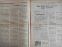 Devlet Milliyetçi Siyasi Haftalık Gazetesi - 20 Eylül 1976 - Sayı:359 - CHP'nin, Eylem Birliği Yaptığını Resmen İlan Ettiği Anarşi Yuvası Disk Kapatılmalıdır! - Kooperatif Elemanları Bilgisizlikten Kurtarılmalıdır - Sadık Cemile - Lahey Adalet Divanı Yunanistan'ın İsteğini Kabul Etmedi - Ülkücü Memurlar Derneği'nin PTT'ye Verdiği Evrakın Tahrip Edildiği Açıklandı - Ergenekon Mektupları - Cezmi Kırımlıoğlu - 12 Ada'yı Kaybeden Kahraman - Felsefi Doktrinler - Süleyman Hayri Bolay - Türk Milliyetçiliği Fikir Sistemi - Ayhan Tuğcugil - Maocular Olay Çıkarmaya Hazırlanıyor - Kooperatifler Bakanlığı Kurulması Fikri CHP'ye Ait Değildir - Ahmet Uzel - Okul ve Öğretmen Meselesi Batı Trakya Türk'ünün Ayrı Bir Çilesidir - Ankara Aydınlar Ocağı ve ANDA İftar Yemeği Verdi - Sol Kuruluşlar Dışarda, CHP Meclis İçinde ''Eylem'' Yaparak DGM Kanununu Engellemeye Çalışıyorlar fotoğraf ve haberi - Tam Takım Gazete