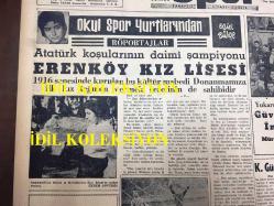 GÜNLÜK SPOR GAZETESİ - 20 KASIM 1958 - KARAGÜMRÜK 2 - 0 BEŞİKTAŞ, KARAGÜMRÜK YİNE NAMAĞLUP KALDI - REMONDINI - MUVAKKAR EKREM TALU - POLONYA TAKIMI İLE MİLLİ BASKETBOL MAÇI YAPACAĞIZ - TURGAY ŞEREN TEDAVİ İÇİN ALMANYA'YA GİDİYOR - ERENKÖY KIZ LİSESİ RÖPORTAJI - SİNEMA, FİLM VE TİYATRO SAYFASI - ATİLLA KARSAN - ANKARA'DA BASKETBOL VE VOLEYBOL MAÇLARI - TÜRKİYE İŞ BANKASI REKLAMI - SELİM DERYA - KASIMPAŞA LİGLERE KATILMIYOR - HAMİT KAPLAN İZİN İSTİYOR - FERİKÖY, EYÜP MAÇINA BÜYÜK ÖNEM VERİYOR - ATATÜRK KOŞULARININ DAİMİ ŞAMPİYONU ERENKÖY KIZ LİSESİ - TÜRK TİCARET BANKASI - REŞAT ERTE - AYDIN YELKEN, EKREM ÜNVERİR