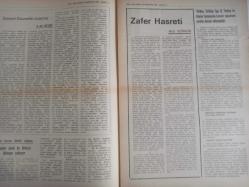 Devlet Milliyetçi Siyasi Haftalık Gazetesi - 30 Ağustos 1976 - Sayı:356 - Türkiye, Ege ve Batı Trakya Konusundaki Kararlılığını Müsbet Netice Alana Kadar Sürdürmelidir - Kooperatifçilik ve Türkiye'de Tatbikatı - Lahey Adalet Divanının Kuruluşu, Alınan Kararlar ve Uygulama Şekli - Sosyal Güvenlik Üzerine-  Anıl Celiloğlu - Solcular Şimdi de Ordu'yu Bölmeye Çalışıyor - Zafer Hasreti - Nuri Gürgür - Felsefi Doktrinler - Süleyman Hayri Bolay - Türk Milliyetçiliği Fikrinin Metodu İlimdir - Türk Milliyetçiliği Fikir Sistemi - Ayhan Tuğcugil - Elbistan Olaylarının İçyüzü - Alınması Gereken Tedbirler Nelerdir? - Nedim Ünalan - Yunan ve CHP Mantığı - Yetkililer Gaflet Uykusundan Uyanmalıdır - Songül Demirel - Lozan'dan Sonra Batı Trakya fotoğraf ve haberi - Tam Takım Gazete