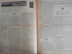 Devlet Milliyetçi Siyasi Haftalık Gazetesi - 18 Ekim 1976 - Sayı:363 - Seçimlerde, Töb-Der'i Yumuşatabilmek İçin, AP, TÖB-DER İşbirliği Başladı - Kooperatifçilerin Karşılaştıkları Güçlükleri Çekinmeden Yazmak Vazifemizdir - Sadık Cemile - ODTÜ'nin Dünü, Bugünü ve Yarını - Osman Çakır - İade Gerekçesindeki Sözü Acaba Kendi İdeolojik Görüşünü mü Açıklıyor? - Arada Bir Sohbet - Bunalım Üzerine - Ahmet Arvasi - Felsefi Doktrinler - Süleyman Hayri Bolay - Türk Milliyetçiliği Fikir Sistemi - Ayhan Tuğcugil - Millet Nedir? Tariflerde Hangisini Esas Almalıyız? - Milli Eğitimde Yeni Bir Üstündağ Devri Mi? - Komünizm, İnsan İdrakinin Hudlarını Zorlamaktadır - Aleksander Soljenistin - Okumayı Bilmek - Alper Aksoy - Ayşen Tuğba - Milli Eğitim Bakanlığında Yeni Gelişmeler fotoğraf ve haberi - Tam Takım Gazete