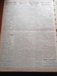 Vatan Gazetesi - 24 Eylül 1949 - Ahmet Emin Yalman - Rusya'da Bir Atom İnfilakı Oldu - Amerika Ayanında Yeni Askeri Yardım Teklifi Kabul Edildi - Birleşmiş Milletler'de Vişinski Büyükleri Barışa Davet Etti - İngiliz Vampir Tepkili Uçak Filosu Şehrimizde - Enver Hocanın Tasfiyesi Hazırlıkları - Hür Arnavut Komitesi - Hac Niyetiyle Hac Yoluna - Cumhurbaşkanı İsmet İnönü - Berlin Oteli Yazan Vicki Baum Yazı Dizisi - Doktor İlhami Masar - Marshall Planı Paraları Nerelerde Kullanılacak - Nuh'un Gemisi Peşinde Yazı Dizisi - Suriye Muhteliti Dün Geldi Galatasaray İle Karşılaşacak - Barbaros Kupası Yüzme Yarışları - Galatasaray Basketbol Takımı İran'a Çağırıldı - Hasan Kolonyası Losyonları Parfümleri - Tungsram Ampul -  Çapamarka - Derman Ağrı Kesici - Şehir Dram Tiyatrosunda Faust - Muhsin Ertuğrul - Vasfi Rıza Zobu
