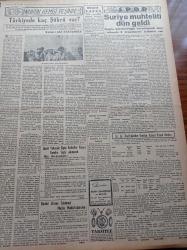 Vatan Gazetesi - 24 Eylül 1949 - Ahmet Emin Yalman - Rusya'da Bir Atom İnfilakı Oldu - Amerika Ayanında Yeni Askeri Yardım Teklifi Kabul Edildi - Birleşmiş Milletler'de Vişinski Büyükleri Barışa Davet Etti - İngiliz Vampir Tepkili Uçak Filosu Şehrimizde - Enver Hocanın Tasfiyesi Hazırlıkları - Hür Arnavut Komitesi - Hac Niyetiyle Hac Yoluna - Cumhurbaşkanı İsmet İnönü - Berlin Oteli Yazan Vicki Baum Yazı Dizisi - Doktor İlhami Masar - Marshall Planı Paraları Nerelerde Kullanılacak - Nuh'un Gemisi Peşinde Yazı Dizisi - Suriye Muhteliti Dün Geldi Galatasaray İle Karşılaşacak - Barbaros Kupası Yüzme Yarışları - Galatasaray Basketbol Takımı İran'a Çağırıldı - Hasan Kolonyası Losyonları Parfümleri - Tungsram Ampul -  Çapamarka - Derman Ağrı Kesici - Şehir Dram Tiyatrosunda Faust - Muhsin Ertuğrul - Vasfi Rıza Zobu