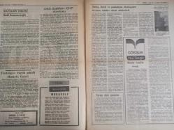 Devlet Milliyetçi Siyasi Haftalık Gazetesi - 9 Şubat 1976 - Sayı:327 - Türk Aleminin Hürriyet Sembolü: Mustafa Cemil - Haftanın Yorumu - Sadi Somuncoğlu - Ülkü Ocakları - CHP Düellosu - Türklüğün Büyük Şehidi - Nuri Gürgür - Düşmanım Sen de Olmasan - Bir Mitingin Hikayesi - Mezhep Kışkırtıcılarının Sen Tertibi: Divriği Saldırısı - Ülkü Yolunda - Bilge Erem - Seçme Saçmalar! - İslahiye ve Burdur'da Ülkü Ocakları Saldırıya Uğradı - Milliyetçiliğin Bugünkü Meselesi - Erdal Altay Balkanlı - Dündar Taşer - Ecevit ve Yandaşları Bunlara Ne Diyecek? - Ülkü Ocakları Seri Seminerlere Başlıyor - Devrimciden Devrimciye Risale - Türkeş, Ecevit ve Yandaşları Dominyoncu Devşirme - İlteriş Metin Kavga Nasıl Önlenir - Hilkat Garibesi Bir Gençlik fotoğraf ve haberi - Tam Takım Gazete
