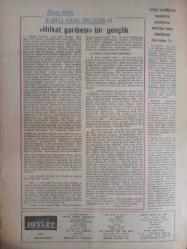 Devlet Milliyetçi Siyasi Haftalık Gazetesi - 9 Şubat 1976 - Sayı:327 - Türk Aleminin Hürriyet Sembolü: Mustafa Cemil - Haftanın Yorumu - Sadi Somuncoğlu - Ülkü Ocakları - CHP Düellosu - Türklüğün Büyük Şehidi - Nuri Gürgür - Düşmanım Sen de Olmasan - Bir Mitingin Hikayesi - Mezhep Kışkırtıcılarının Sen Tertibi: Divriği Saldırısı - Ülkü Yolunda - Bilge Erem - Seçme Saçmalar! - İslahiye ve Burdur'da Ülkü Ocakları Saldırıya Uğradı - Milliyetçiliğin Bugünkü Meselesi - Erdal Altay Balkanlı - Dündar Taşer - Ecevit ve Yandaşları Bunlara Ne Diyecek? - Ülkü Ocakları Seri Seminerlere Başlıyor - Devrimciden Devrimciye Risale - Türkeş, Ecevit ve Yandaşları Dominyoncu Devşirme - İlteriş Metin Kavga Nasıl Önlenir - Hilkat Garibesi Bir Gençlik fotoğraf ve haberi - Tam Takım Gazete