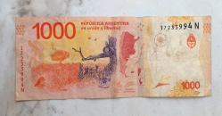 Arjantin 1000 Peso