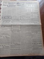 Vatan Gazetesi - 29 Eylül 1949 - Churchill İngiltere'de Yeni Seçim İstedi - İstifa Eden Hukuk Fakültesi Dekanı Profesör Naili Kubalı - Seçim Kanunu İlmi Heyetindeki İhtilaf - Çalışma Bakanı Sadi Irmak - Lütfi Kırdar - İngiliz Saylavları Truman'ın Stalin'le Görüşmesini İstiyor - Behçet Uz - Yugoslavya Diktatörü Tito Rusya'nın Kötü Niyetini Açıkladı - Berlin Oteli Yazan Vicki Baum Yazı Dizisi - Celal Bayar Ve Adnan Menderes Mudanyaya Gidiyor - Marshall Planı Masrafları - Kendini İbrahim Peygamber Sanan Deli - Doçent Nusret Sungu'yu Kaybettik - Taksim Sineması -  Nubar Terziyan - Hamiyet Yüceses - Fenerbahçee Suriye Maçı Yapılamadı - Suriye Beşiktaş Karşılaşması - Albayrak Hububat Unları - Beykoz Kundura Fabrikası - Tungsram Ampül - Seiberling Lastikleri