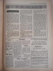 Devlet Milliyetçi Siyasi Haftalık Gazetesi - 31 Mayıs 1976 - Sayı:343 - Sağ Düşünce Komünist ve Bölücülerin Oyununa Gelmeyecektir - Milletten Devlet'e  Tapulamada Yan Ödeme ve Harcırah Konusu - Kimin Samimi, Kimin Art Niyetli Olduğu Sözleriyle Ortada - Ülkücülere Yenilen Sol, Sağ Cepheye Nifak Sokuyor - İhsan Karaçam - Ülkü Yolunda - Bilge Erdem - Feth-i Mübin Aşkına - Cezmi Kırımlıoğlu - Felsefi Doktrinler - Süleyman Hayri Bolay - Alparslan Türkeş - İlkokulda Suç ve Ceza - Yüksel Onaçan - Kerkük'ten İntibalar - Burhanettin Özbilici - Ahmet araca - Azerbaycan Komünist Partisi Başkanının Korkunç İfşaatı - Sosyal ve Kültürel Faaliyetler - Ortak Pazar ve Türkiye - Nuri Gürgür - Dış Ödemeler Dengemiz Geçiş Dönemi Boyunca Devamlı Aleyhimize Bozuldu fotoğraf ve haberi - Tam Takım Gazete
