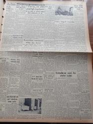 Vatan Gazetesi - 21 Eylül 1949 - Paramızın Düşürülmeyeceği Kati Olarak Anlaşıldı - Birleşmiş Milletler Genel Kurulunun Çalışmaları - İngiltere Dışişleri Bakanı Bevin - Amerika Dışişleri Bakanı Acheson - Amerika Maliye Bakanı Snyder - Refah Kurbanları Şehit Değilmiş - Adenauer Alman Kabinesini Kurdu - Atom Bombası Konferansı - Fuad Köprülü - Adnan Menderes - Refik Koraltan - Fevzi Lütfi Karaosmanoğlu - Samet Ağaoğlu - Elhamra Sineması - Berlin Oteli Yazan Vicki Baum Yazı Dizisi - Film Yıldızı Richard Dix Öldü - Saygısızlıkla Savaş Derneği Kongresi - Ali Saraçoğlu - Haşmet Orbay Meselesi - Simav Gölünün Kurutulması - Çapamarka - Radyolin Diş Macunu - Lili - Romac Termosları - Orion Termosları - Hollanda Kraliyet Hava Yolları