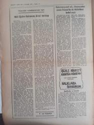 Devlet Milliyetçi Siyasi Haftalık Gazetesi - 22 Mart 1976 - Sayı:333 - Türkiye Ege'de Önüne Çekilmek İstenen Yunan Duvarını Yıkmalıdır - Fikret Akkuzu - Haftanın İçinden - Anarşi İki Fakülte ve Haysiyeti Adına İki Davranış - Türkiye Ege'de Önüne Çekilmek İstenen Yunan Duvarını Yıkmalıdır - Milletten Milliyetçiliğe - Bilge Erdem - Makina Yapan Fabrikalar Kurmadıkça Türk Ekonomoisi Çıkmazdan Kurtulamaz-  Yasemin Taşer ile Şevket Bülent Yahnici Nişanlandı - Çanakkale'den Ege'ye - Nuri Gürgür - Sağ ve Sol Tarifleri Üzerine Bir İnceleme - Muharrem Çakar - Fertlerin Mücadeledeki Yeri - Erdal Altay Balkanlı - Sömürgelerde Sermaye Birikimi Önleniyor - Taha Akyol - Milliyetçi Hareketin Bitlis'teki Gelişmesi - Milli Eğitim Bakanına İkinci Mektup - Halklara Özgürlük - İşgale Nihayet Kıbrısa Hürriyet - Kamil Turan Soruları - Milletten Milliyetçiliğe - Solun Sonu - Dev Genç'in İzindekiler fotoğraf ve haberi - Tam Takım Gazete
