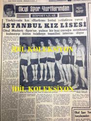 GÜNLÜK SPOR GAZETESİ - 3 ARALIK 1958 - TÜRKİYE - BULGARİSTAN MİLLİ MAÇI - PALMEIROS VE WIENER SPORT GELİYORLAR - MUVAKKAR EKREM TALU - TÜRKİYE, POLONYA BASKETBOL MAÇI - REMONDINI BİR AY İZİN ALDI - HASAN PAŞA FIRINI LALELİ - YILIN 5 SPORCUSU - İSLAM ÇUPİ - REŞAT ERTE - SUAT YILDIRIM - ÇAVLI ÇULFAZ - OKUL YURTLARINDAN, İSTANBUL KIZ LİSESİ - MURAT ERSİN - TÜRK TİCARET BANKASI