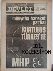Devlet Milliyetçi Siyasi Haftalık Gazetesi - 25 Nisan 1977 - Sayı:390 - Kurtuluş Türkeş'te - Ülküdaşlarla Sohbet - 9 Yılın Verdiği Mutluluk - Cafer Bez Getir - Mehmet Özkan - Öncesinden Vazgeçtik Sonrasında Dahi Ahlak Olsa Razı İdik! - Kurultayda Önemli İltihaklar Bekleniyor - Komünistler, Seçim Stratejisinde İhtilafa Düşünce Birbirlerini Vurmaya Başladı - MSP'liler Devlet Kuvvetlerine de Saldırmaya Başladı - Nevşehir'de Mahmut Göncü'yü Şehit Eden CHP Merkez İlçe Başkanı CHP'den Aday Oluyor - MHP Genel İdare Kurulu Raporu - Emanet Aldığımız Milliyetçi Hareket Bayrağını Burçlara Dikkat - Seçime Çeyrek Var - Oktay Oğuzhan - MHP İltihaklarla Büyük Güç Kazanmıştır - Meyak Kesintileri - MHP Genel İdare Kurulu Raporu - Alparslan Türkeş Diyor Ki! fotoğraf ve haberi - Tam Takım Gazete