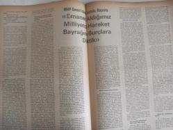 Devlet Milliyetçi Siyasi Haftalık Gazetesi - 25 Nisan 1977 - Sayı:390 - Kurtuluş Türkeş'te - Ülküdaşlarla Sohbet - 9 Yılın Verdiği Mutluluk - Cafer Bez Getir - Mehmet Özkan - Öncesinden Vazgeçtik Sonrasında Dahi Ahlak Olsa Razı İdik! - Kurultayda Önemli İltihaklar Bekleniyor - Komünistler, Seçim Stratejisinde İhtilafa Düşünce Birbirlerini Vurmaya Başladı - MSP'liler Devlet Kuvvetlerine de Saldırmaya Başladı - Nevşehir'de Mahmut Göncü'yü Şehit Eden CHP Merkez İlçe Başkanı CHP'den Aday Oluyor - MHP Genel İdare Kurulu Raporu - Emanet Aldığımız Milliyetçi Hareket Bayrağını Burçlara Dikkat - Seçime Çeyrek Var - Oktay Oğuzhan - MHP İltihaklarla Büyük Güç Kazanmıştır - Meyak Kesintileri - MHP Genel İdare Kurulu Raporu - Alparslan Türkeş Diyor Ki! fotoğraf ve haberi - Tam Takım Gazete