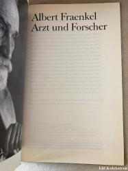 Albert Fraenkel Arzt und Forscher - C.F. Boehringer & Soehne - Almanca Kitap (Albert Fraenkel Doktor ve Araştırmacı)