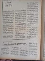 Devlet Milliyetçi Siyasi Haftalık Gazetesi - 28 Mart 1977 - Sayı:386 - Ağız Tadıyla Yaşanan Bir Türkiye İçin MHP İktidarı Şarttır - Ülküdaşlarla Sohbet - Uşak ve Ötesi - Mehmet Özkan -MHP Okunmuş Partidir Hiçbir Fesat Sonuç Vermez - Hedef Niçin MHP - Hasan Yer - Adalet Bakanı Sayın İsmail Müftüoğlu'na Açık Mektup - Ahmet Tevfik Ozan - ''Bir Yürek Satıldı'' Üzerine Emine Işınsu ile Sohbet - Nezih Demirtepe - Dündar Taşer Armağanı Roman Yarışması - İnsan ve Mikroplar - Eğitimde Emperyalizmin Kanlı Eli Kırıldı - Ahmet Bilgin - Somuncuoğlu Vatansever CHP'lilere Çağrıda Bulundu - İçişleri Bakanının Tutumu Endişe Vericidir - Kuvvet Birlikten Doğar - Yusuf Savcı - Vur Emri - Arada Bir Sohbet - Milletlerarası Savaş - Ahmet Arvasi fotoğraf ve haberi - Tam Takım Gazete