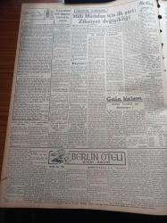 Vatan Gazetesi - 16 Eylül 1949 - Bulgarlar Bir Tebliğ Neşretti - Soğuk Harbe Son Verilecek - Ankara'da Alaka Uyandıran Dava - Güreşçi Ali Özdemir'in Beden Terbiyesi Genel Müdürlüğü Aleyhine Açtığı Davaya Bakıldı - Marshall Yardımı - Demokrat Parti Başkanı Celal Bayar Şahsiyat Çukuruna Düşmek İstemiyoruz - Almanya Rusya İle Dost Olamaz - Refah Şehitlerinin Yetimlerine Verilen Para İstirdat Ediliyor - Göynük Ormanı Cinayeti - Berlin Oteli Yazan Vicki Baum Yazı Dizisi - Bestekar Osman Nihad'ın Açtığı Dava - Gandi'nin Vaşingtonda Heykeli Dikiliyor - Yakup Kadri Karaosmanoğlu Dün Geldi - Nuh'un Gemisi Peşinde Yazı Dizisi - Ordu Futbol Takımı - Renan Fosforoğlu Tiyatrosu - Lig Maçları Fikstürü Değişmiyor - İsveç Volvo Kamyonları - Arı Pirinç Unu - Hasan Kolonyası Losyonları Parfümleri - Austin A 40 Pick Up - Otomatik Kadranlı Atea Telefonları - Mehmet Kavala - Veliefendi'de At Yarışları
