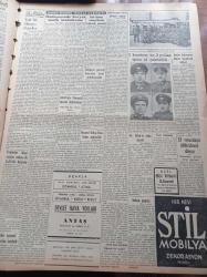 Vatan Gazetesi - 17 Eylül 1949 - Avusturya İle Barış Muahedisinin İmzası - Tito Arnavutluğu Taksim Edecekmiş - Enver Hoca Yugoslavyayı İtham Etti - Refah Faciasında Ölenlerin Aileleri - Dışişleri Bakanı Necmeddin Sadak - Haşmet Orbay İmralı'dan Nakledildi - İsmet İnönü Dün Nihat Erim'le Görüştü- Nuh'un Gemisi Hiçbir Vakit Bulunamaz - Berlin Oteli Yazan Vicki Baum Yazı Dizisi - İsmet İnönü'nün Mareşal Fevzi Çakmak'ı Ziyareti Dedikodusu - Van'da 33 Vatandaşın Öldürülmesi Davası - Newyork'tan Kaliforniya'ya Bedava Seyahat Yazı Dizisi - Odun Kömür Davası Hala Halledilemedi- Vefa Stadındaki Maçlar - Güzel Sanatlar Akademisinde İmtihanlar - Raleigh Bisikletleri - Çapamarka - Veliefendi'de At Yarışları - Good Year - Türkiye Şeker Fabrikaları Besi Domuzu Satışı - Ronson Çakmak