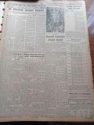 Vatan Gazetesi - 17 Eylül 1949 - Avusturya İle Barış Muahedisinin İmzası - Tito Arnavutluğu Taksim Edecekmiş - Enver Hoca Yugoslavyayı İtham Etti - Refah Faciasında Ölenlerin Aileleri - Dışişleri Bakanı Necmeddin Sadak - Haşmet Orbay İmralı'dan Nakledildi - İsmet İnönü Dün Nihat Erim'le Görüştü- Nuh'un Gemisi Hiçbir Vakit Bulunamaz - Berlin Oteli Yazan Vicki Baum Yazı Dizisi - İsmet İnönü'nün Mareşal Fevzi Çakmak'ı Ziyareti Dedikodusu - Van'da 33 Vatandaşın Öldürülmesi Davası - Newyork'tan Kaliforniya'ya Bedava Seyahat Yazı Dizisi - Odun Kömür Davası Hala Halledilemedi- Vefa Stadındaki Maçlar - Güzel Sanatlar Akademisinde İmtihanlar - Raleigh Bisikletleri - Çapamarka - Veliefendi'de At Yarışları - Good Year - Türkiye Şeker Fabrikaları Besi Domuzu Satışı - Ronson Çakmak
