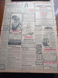 Vatan Gazetesi - 17 Eylül 1949 - Avusturya İle Barış Muahedisinin İmzası - Tito Arnavutluğu Taksim Edecekmiş - Enver Hoca Yugoslavyayı İtham Etti - Refah Faciasında Ölenlerin Aileleri - Dışişleri Bakanı Necmeddin Sadak - Haşmet Orbay İmralı'dan Nakledildi - İsmet İnönü Dün Nihat Erim'le Görüştü- Nuh'un Gemisi Hiçbir Vakit Bulunamaz - Berlin Oteli Yazan Vicki Baum Yazı Dizisi - İsmet İnönü'nün Mareşal Fevzi Çakmak'ı Ziyareti Dedikodusu - Van'da 33 Vatandaşın Öldürülmesi Davası - Newyork'tan Kaliforniya'ya Bedava Seyahat Yazı Dizisi - Odun Kömür Davası Hala Halledilemedi- Vefa Stadındaki Maçlar - Güzel Sanatlar Akademisinde İmtihanlar - Raleigh Bisikletleri - Çapamarka - Veliefendi'de At Yarışları - Good Year - Türkiye Şeker Fabrikaları Besi Domuzu Satışı - Ronson Çakmak