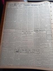 Vatan Gazetesi - 18 Eylül 1949 - Atlantik Konseyi Müdafaa Planı - Başbakan Yardımcısı Nihat Erim'in Anadolu Ajansına Beyanatı - Fenerbahçe Demirspor'u Galatasaray Altay'ı Yendi - Türkiye'de İşçi Davası - Stalin Mareşal Tito İle Anlaşmak İstemiş - İsmet İnönü - Türkiye'ye Yapılacak Askeri Yardım - Berlin Oteli Yazan Vicki Baum Yazı Dizisi - Feridun Fazıl Tülbentçi - Doktor Tarık Zafer Tunaya Tarih Neşriyatı - Atlas Sineması - Özel Şişli Terakki Lisesi - İkinci Dünya Harbini Tek Başına Durdurmak İsteyen Adam - Rudolf Hess - Ecnebi Karikatürleri - Eski Beyoğlu Yazı Dizisi - Nimet Ve Celile Danişmend Resim Sergisi Açıldı - New York'tan Kaliforniya'ya Bedava Seyahat Yazı Dizisi - P&H Ekskavator - Veliefendi'de At Yarışları - Siemens - Good Year - Hacı Nazif Çelebi