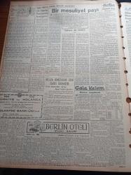 Vatan Gazetesi - 19 Eylül 1949 - İngiliz Lirasının Kıymeti Düşürüldü - 1 Sterling 2 Dolar 80 Sent - İtalyan Mektep Gemisi İstanbul'da - Demokrat Parti Eminönü Şeyh Mehmet Geylani Ocağı Kongresi - Yeni Seçim Kanunu - Fenerbahçe Altay'ı 9 0 Yendi - Beşiktaş Demirspor'u Yendi - Berlin Oteli Yazan Vicki Baum Yazı Dizisi - Atlantik Müdafaa Komitesi - Emir Sünusi Bingazi Başkanı - Çanakkalede Lise Açılıyor - Hessoline Yağlı Boya - Reosil Tablet Ve Şurup - Ağrı Efsanesi - Nuh'un Gemisi Peşinde Yazı Dizisi - Newyork'tan Kaliforniya'ya Bedava Seyahat Yazı Dizisi - Droja Briyantini - Yeni Universal Jeep - Good Year - Şekerci Ali Muhiddin Hacı Bekir - Tungsram Ampül - Poker Play Traşbıçağı