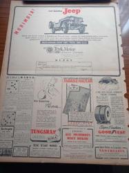 Vatan Gazetesi - 19 Eylül 1949 - İngiliz Lirasının Kıymeti Düşürüldü - 1 Sterling 2 Dolar 80 Sent - İtalyan Mektep Gemisi İstanbul'da - Demokrat Parti Eminönü Şeyh Mehmet Geylani Ocağı Kongresi - Yeni Seçim Kanunu - Fenerbahçe Altay'ı 9 0 Yendi - Beşiktaş Demirspor'u Yendi - Berlin Oteli Yazan Vicki Baum Yazı Dizisi - Atlantik Müdafaa Komitesi - Emir Sünusi Bingazi Başkanı - Çanakkalede Lise Açılıyor - Hessoline Yağlı Boya - Reosil Tablet Ve Şurup - Ağrı Efsanesi - Nuh'un Gemisi Peşinde Yazı Dizisi - Newyork'tan Kaliforniya'ya Bedava Seyahat Yazı Dizisi - Droja Briyantini - Yeni Universal Jeep - Good Year - Şekerci Ali Muhiddin Hacı Bekir - Tungsram Ampül - Poker Play Traşbıçağı