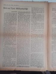 Devlet Milliyetçi Siyasi Haftalık Gazetesi - 7 Şubat 1977 - Sayı:379 - Devletbaşkanı Korutürk'ün Beyanatı Olumlu Karşılandı - Fitneye Taviz Vermekle Fitne Önlenmez - Gül Bahçesi - Abdülhadi Topallıoğlu - Arada Bir Sohbet - Kültür ve Medeniyet - Ahmet Arvasi - Komünist Grupların En Silahlı ve Vurucu Teşkilatı Olan THKP-C'nin Bir Hücresi Daha Açığa Çıkarıldı - Diyanet İşlerinde Neler Oluyor - Bir Yabancı ve İsmet Hürmüzlü - Emine Işınsu - Kooperatifçilik ve Türkiye'de Tatbikat - Kooperatiflerde Yapılan Suistimaller - Sadık Cemile - Oktay Çetinkaya - Mehmet Sarıaslan - Ocak Ayında Şehit Edilen Ülkücüler - İlim ve Türk Milliyetçiliği - Ayhan Tuğcugil - Türk Devletinin Altından Kalkamayacağı Mesele Yoktur - Salman Kapanoğlu fotoğraf ve haberi - Tam Takım Gazete