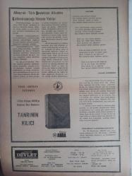 Devlet Milliyetçi Siyasi Haftalık Gazetesi - 7 Şubat 1977 - Sayı:379 - Devletbaşkanı Korutürk'ün Beyanatı Olumlu Karşılandı - Fitneye Taviz Vermekle Fitne Önlenmez - Gül Bahçesi - Abdülhadi Topallıoğlu - Arada Bir Sohbet - Kültür ve Medeniyet - Ahmet Arvasi - Komünist Grupların En Silahlı ve Vurucu Teşkilatı Olan THKP-C'nin Bir Hücresi Daha Açığa Çıkarıldı - Diyanet İşlerinde Neler Oluyor - Bir Yabancı ve İsmet Hürmüzlü - Emine Işınsu - Kooperatifçilik ve Türkiye'de Tatbikat - Kooperatiflerde Yapılan Suistimaller - Sadık Cemile - Oktay Çetinkaya - Mehmet Sarıaslan - Ocak Ayında Şehit Edilen Ülkücüler - İlim ve Türk Milliyetçiliği - Ayhan Tuğcugil - Türk Devletinin Altından Kalkamayacağı Mesele Yoktur - Salman Kapanoğlu fotoğraf ve haberi - Tam Takım Gazete