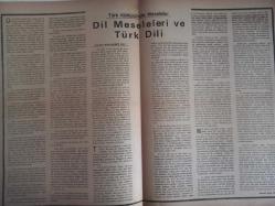 Devlet Milliyetçi Siyasi Haftalık Gazetesi - 31 Ocak 1977 - Sayı:738 - Komünist ve Bölücülerin Bir Haftalık Cinayet Bilançosu - Solun MEB'ndaki Huruç Harekatı ve Destekleyicileri - Mehmet Özkan - MHP Genel Başkan Yardımcısı Sazak: Erken Seçime Evet - Kurtuluş 9 Işıkçıların Hareketindedir - Dönmeler Değil de Türkler Yazarsa Ülkü Ocakları Tarihe Altın Harflerle Geçecektir - Nevzat Kösoğlu - Türkmen Düğünü ve Ali Yürük - Emine Işınsu - Alper aksoy - İş Başına - Dil Meseleleri ve Türk Dili - Devlet Destekleme Alımları Masraf İzahnamesi Çıkarılmalıdır - Sadık Cemile - Bilimsel Sosyalizm ve İlim - Ayhan Tuğcugil - Saldırı Başladı Bile - Mustafa Gümüş - Dil Meseleleri - Komünist ve Bölücüler - Milli Eğitim Bakanlığı ve Eğitim Enstitüleri - Abdülhadi Topallıoğlu fotoğraf ve haberi - Tam Takım Gazete