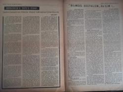 Devlet Milliyetçi Siyasi Haftalık Gazetesi - 31 Ocak 1977 - Sayı:738 - Komünist ve Bölücülerin Bir Haftalık Cinayet Bilançosu - Solun MEB'ndaki Huruç Harekatı ve Destekleyicileri - Mehmet Özkan - MHP Genel Başkan Yardımcısı Sazak: Erken Seçime Evet - Kurtuluş 9 Işıkçıların Hareketindedir - Dönmeler Değil de Türkler Yazarsa Ülkü Ocakları Tarihe Altın Harflerle Geçecektir - Nevzat Kösoğlu - Türkmen Düğünü ve Ali Yürük - Emine Işınsu - Alper aksoy - İş Başına - Dil Meseleleri ve Türk Dili - Devlet Destekleme Alımları Masraf İzahnamesi Çıkarılmalıdır - Sadık Cemile - Bilimsel Sosyalizm ve İlim - Ayhan Tuğcugil - Saldırı Başladı Bile - Mustafa Gümüş - Dil Meseleleri - Komünist ve Bölücüler - Milli Eğitim Bakanlığı ve Eğitim Enstitüleri - Abdülhadi Topallıoğlu fotoğraf ve haberi - Tam Takım Gazete