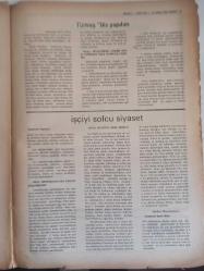 Devlet Milliyetçi Siyasi Haftalık Gazetesi - 17 Ocak 1977 - Sayı:376 - İşçiyi, Solcu Siyaset Bezirganlarına Satanlarda Sarı Sendikacıdır Bunlarla Mücadeleye Kararlıyız - Ankara Kulisi - Ah O Yürek, Ah O Fazilet! - Mehmet Özkan - İmranlı ve İstanbul'da 2 Ülkücü Genç Daha Kızıllar Tarafından Şehit Edildi - Biz Yapılan Yersiz, Gereksiz ve Fakir Milletimizin Veremeyeceği Ölçüde Olan Bu Zamma Karşıyız - Bir Solcunun itirafları - Alper Aksoy - Hangi Ağır Sanayi? - Komünistlere Yaranamazsınız - Pancar Üreticisinin Alın Terine Ortak Olmaya Kimsenin Hakkı Yoktur - Kitle Haberleşme Vasıtaları ve Skolastik Düşünce - Dış Türklerle İlgili Bir Harita Üzerine-  Reşit Akay - Kooperatifçilik ve Türkiye'de Tatbikatı - Sadık Cemile - Gemisini Batıran Karaoğlan'ın İzindeki İkinci Kaptan - Aleksander Soljenitsin - İşçiyi Solcu Siyaset - Beklenen Köy, Kent Köy - Abdülhadi Topallıoğlu - İmranlı ve İstanbul'da fotoğraf ve haberi - Tam Takım Gazete