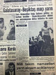 GÜNLÜK SPOR GAZETESİ - 20 EYLÜL 1958 - KARAGÜMRÜK, BEYOĞLUSPOR 3-2 - ADALET, VEFA'YA KARŞI ŞANSLIDIR - FENERBAHÇE BUGÜN BURSA'YA GİDİYOR - NAZİF OTURGAN, G. ÇIRAY BALKAN REKORU KIRDI - İSLAM ÇUPİ - NEJAT ALTAY - İHSAN BİRİCİK - SİNEMA, FİLM SAYFASI - ÇAVLI ÇULFAN - MURAT ERSİN - M. REŞİD. BAYBURD - MUVAKKAR EKREM TALU - ŞEREF SEVER - AT YARIŞLARI KOŞULARIN PROGRAMI - 1958 BALKAN ATLETİZM ŞAMPİYONASI