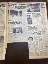 GÜNLÜK SPOR GAZETESİ - 20 EYLÜL 1958 - KARAGÜMRÜK, BEYOĞLUSPOR 3-2 - ADALET, VEFA'YA KARŞI ŞANSLIDIR - FENERBAHÇE BUGÜN BURSA'YA GİDİYOR - NAZİF OTURGAN, G. ÇIRAY BALKAN REKORU KIRDI - İSLAM ÇUPİ - NEJAT ALTAY - İHSAN BİRİCİK - SİNEMA, FİLM SAYFASI - ÇAVLI ÇULFAN - MURAT ERSİN - M. REŞİD. BAYBURD - MUVAKKAR EKREM TALU - ŞEREF SEVER - AT YARIŞLARI KOŞULARIN PROGRAMI - 1958 BALKAN ATLETİZM ŞAMPİYONASI